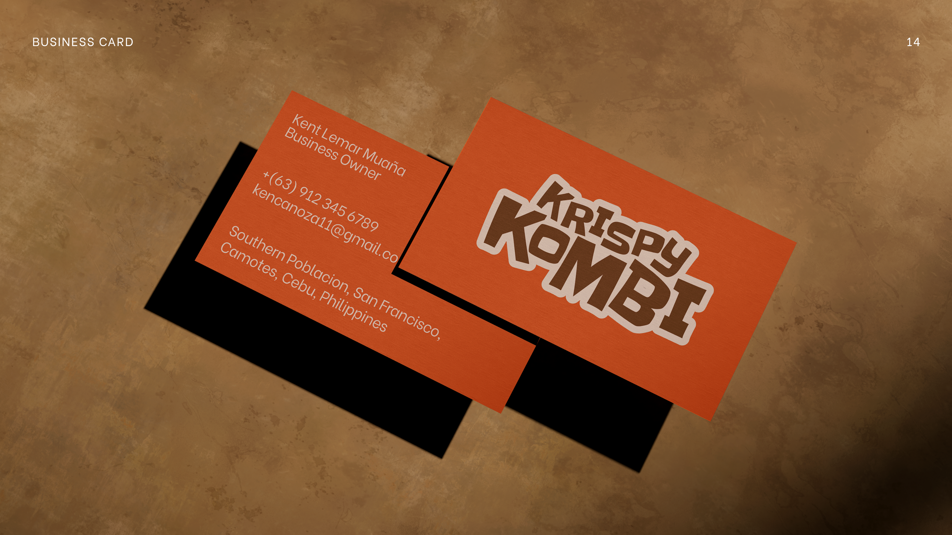 Krispy Kombi Business Card